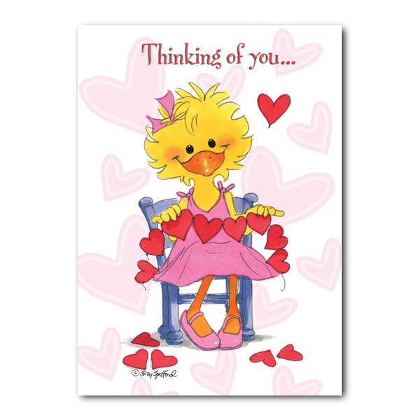 Thinking of You Valentine's Day Greeting Card