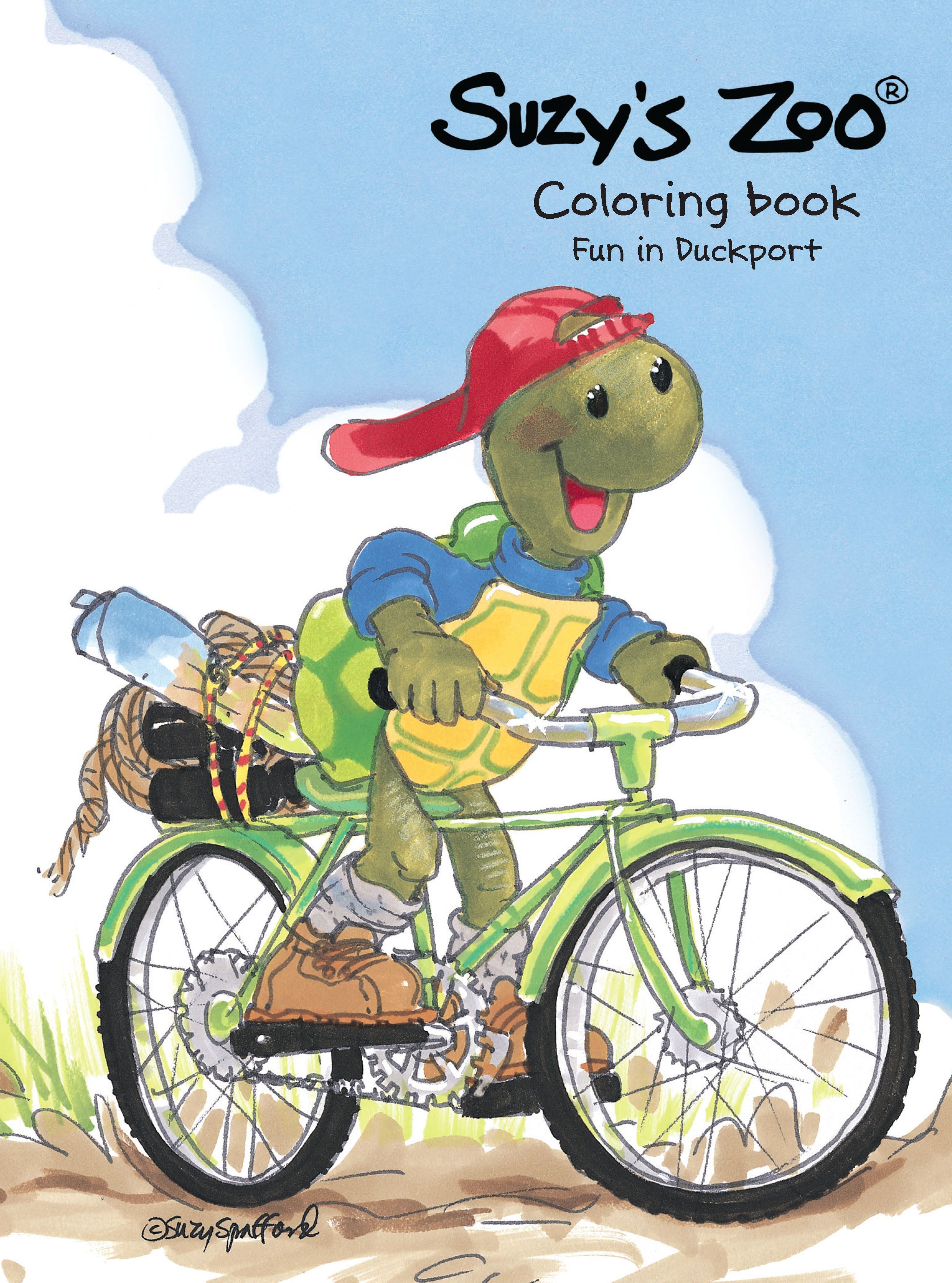 Suzy's Zoo Fun in Duckport Coloring Book