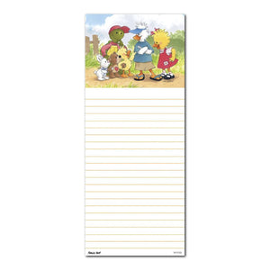 Suzy's Zoo Note Pad, "Witzy Tags Along" 11103
