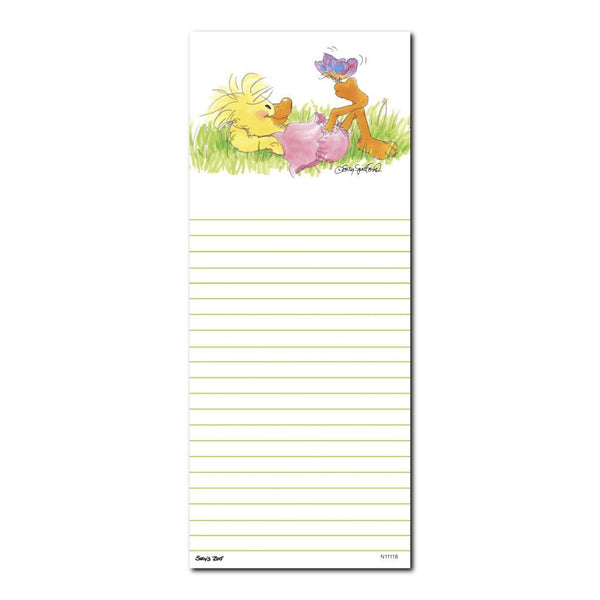 Suzy's Zoo Memo Note Pad, "Polly's Butterfly Friend" 11118