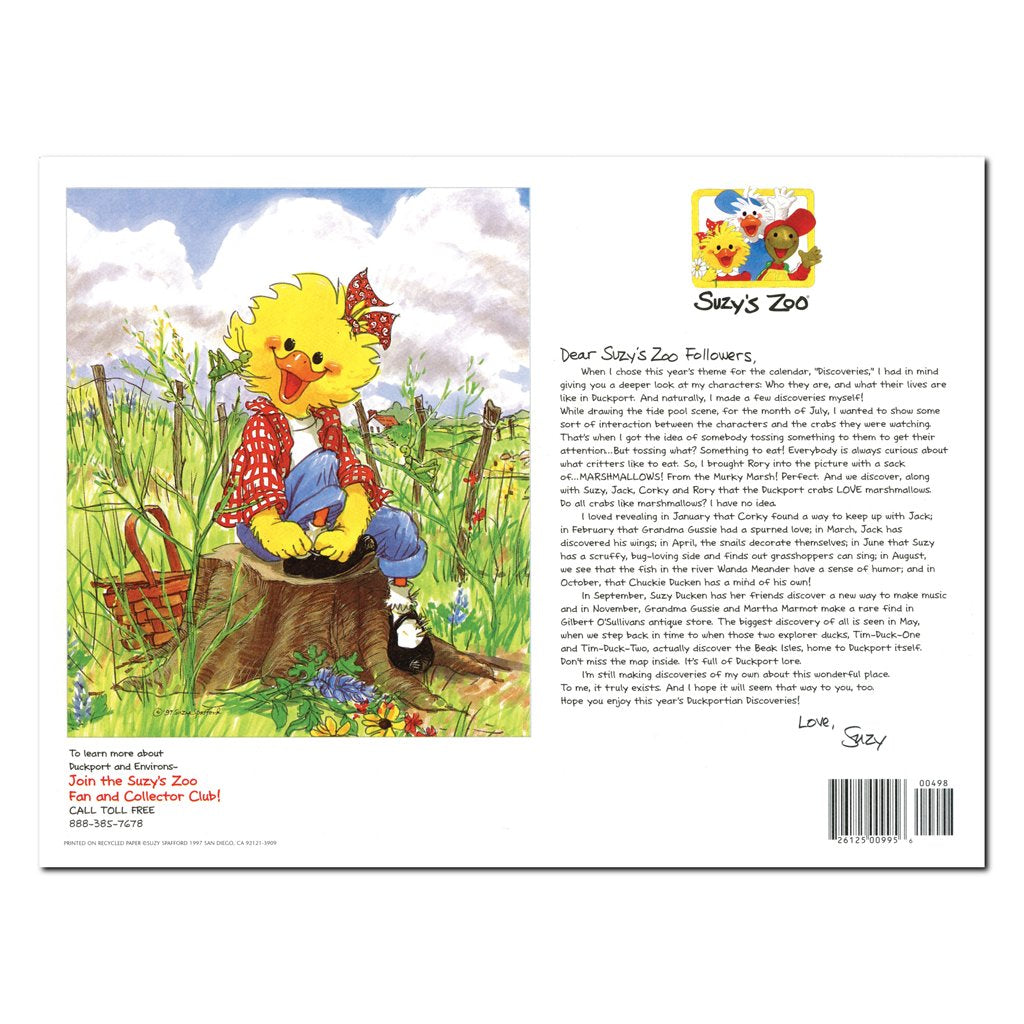 1998 Wall Calendar by Suzy's Zoo