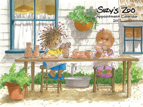 2017 Wall Calendar by Suzy's Zoo