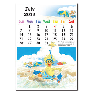 Suzy's Zoo 2019 Desktop Calendar