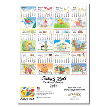 Suzy's Zoo 2019 Desktop Calendar