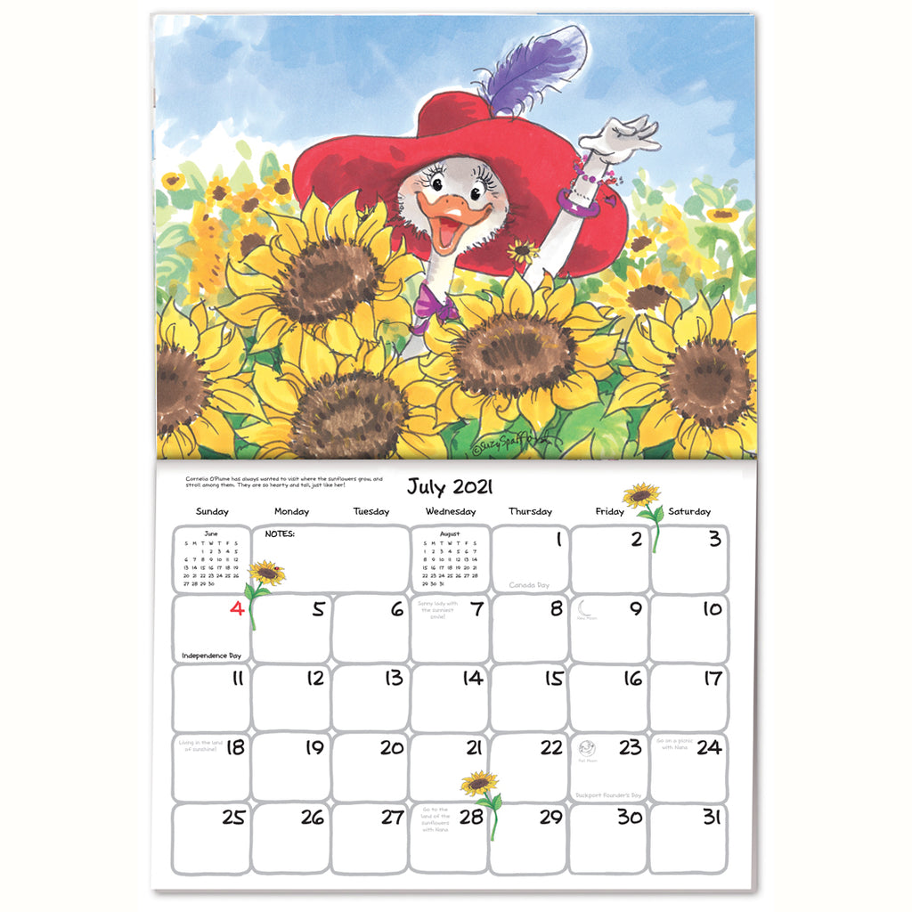 2021 Suzy's Zoo Appointment Calendar (9x12)