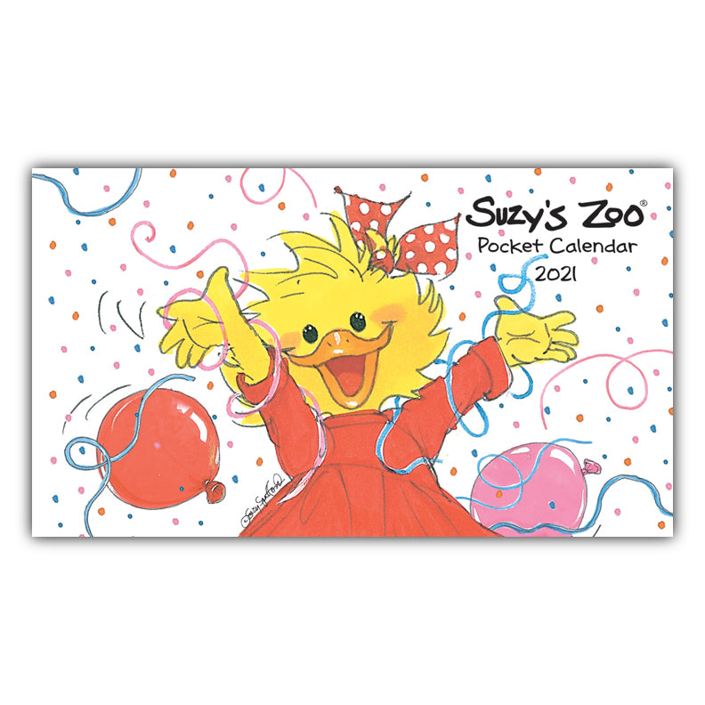 2021 Suzy's Zoo Pocket Calendar (4x7)