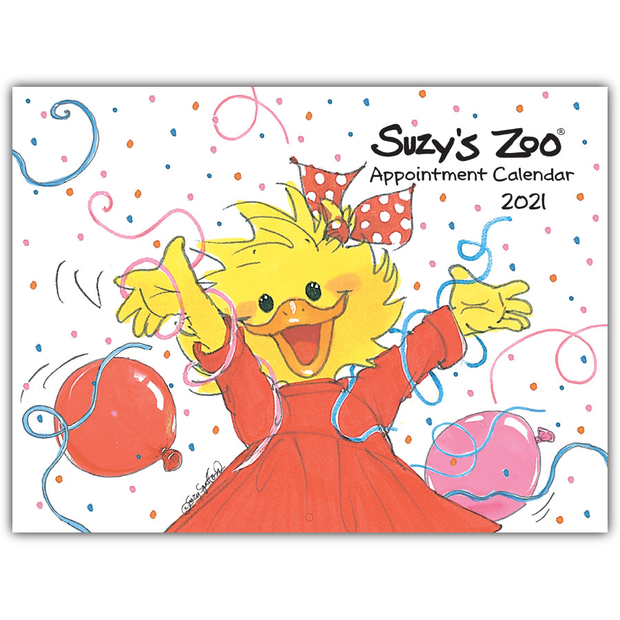 2021 Suzy's Zoo Appointment Calendar (9x12)