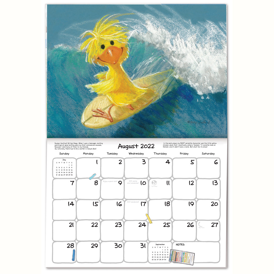 2022 Suzy's Zoo Appointment Calendar (9x12)