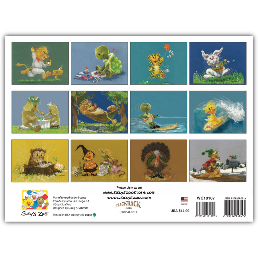 2022 Suzy's Zoo Appointment Calendar (9x12)