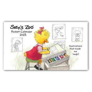 2023 Suzy's Zoo Pocket Calendar (4x7)