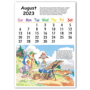 Suzy's Zoo 2023 Desktop Calendar
