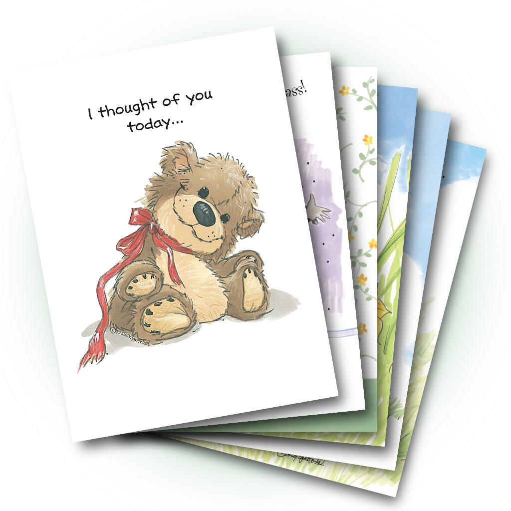 Mixed Cards 6-pack: Friendship Top Sellers 10157