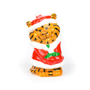 Rory Tiger's Santa Costume Ceramic Coin Bank