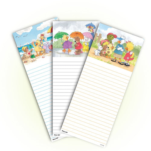 Suzy's Zoo Memo Note Pad, 3-pack variety 11111