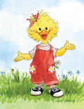 Suzy Ducken Overalls Note Cards Set - 10867