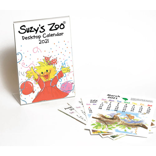 Suzy's Zoo 2021 Desktop Calendar