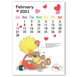 Suzy's Zoo 2021 Desktop Calendar