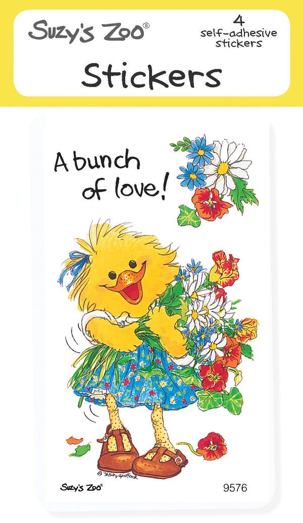 Sally Bouquet Stickers (4-pack)