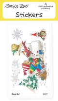 Ollie Snowman Stickers (4-pack)