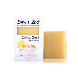 Suzy's Zoo Bar Soap, Citrus Zest