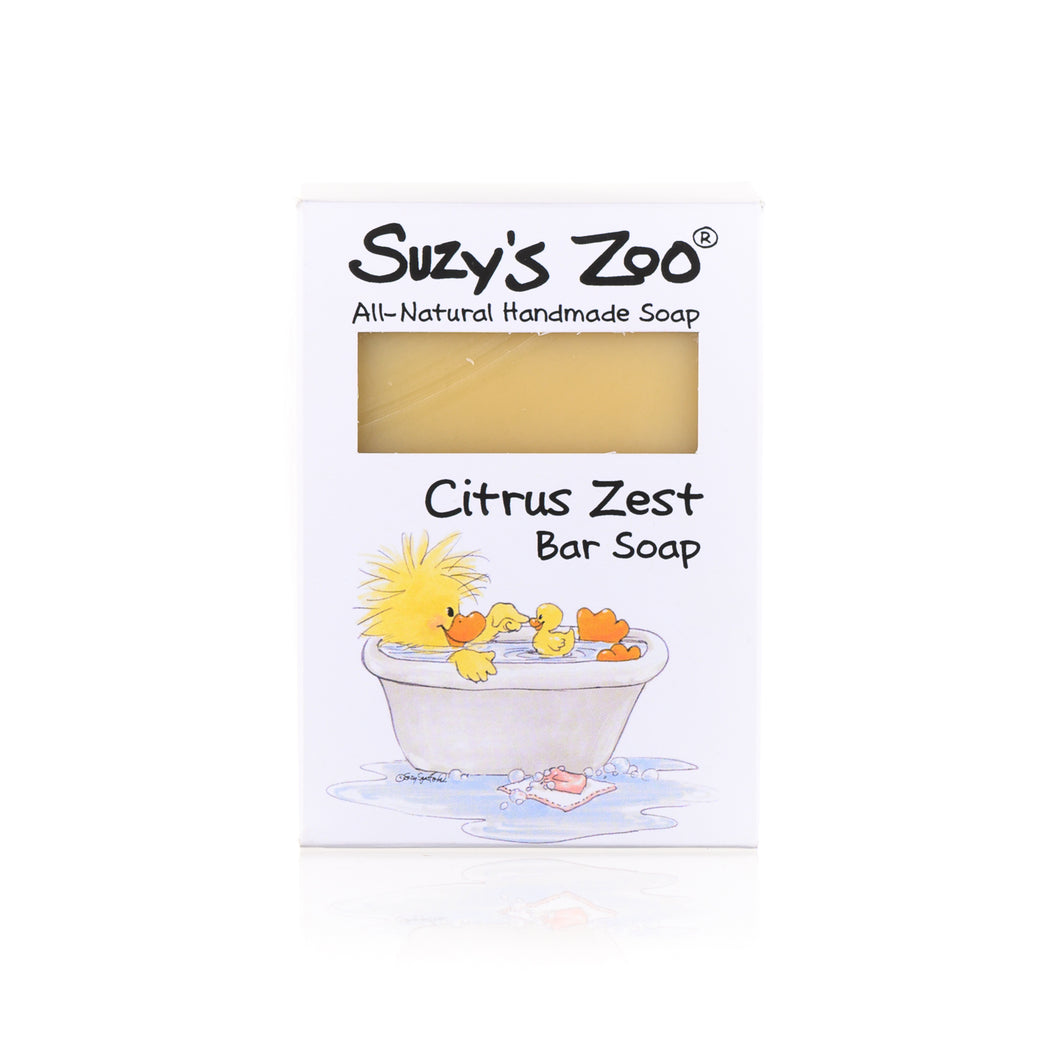 Suzy's Zoo Bar Soap, Citrus Zest
